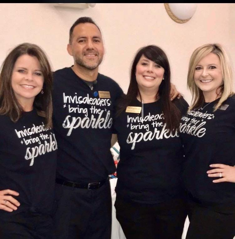 InvisaLeaders Bring the Sparkle Shirt | Dental Leadership Tee | Invisalign Team Shirt |Orthodontic Assistant Gift |Dental Conference Apparel