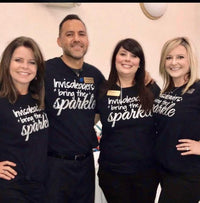InvisaLeaders Bring the Sparkle Shirt | Dental Leadership Tee | Invisalign Team Shirt |Orthodontic Assistant Gift |Dental Conference Apparel