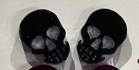 Halloween Skull Mirror Earrings | Dental Halloween Earrings | Spooky Tooth Earrings | Dentist Hygienist Dental Assistant Gift