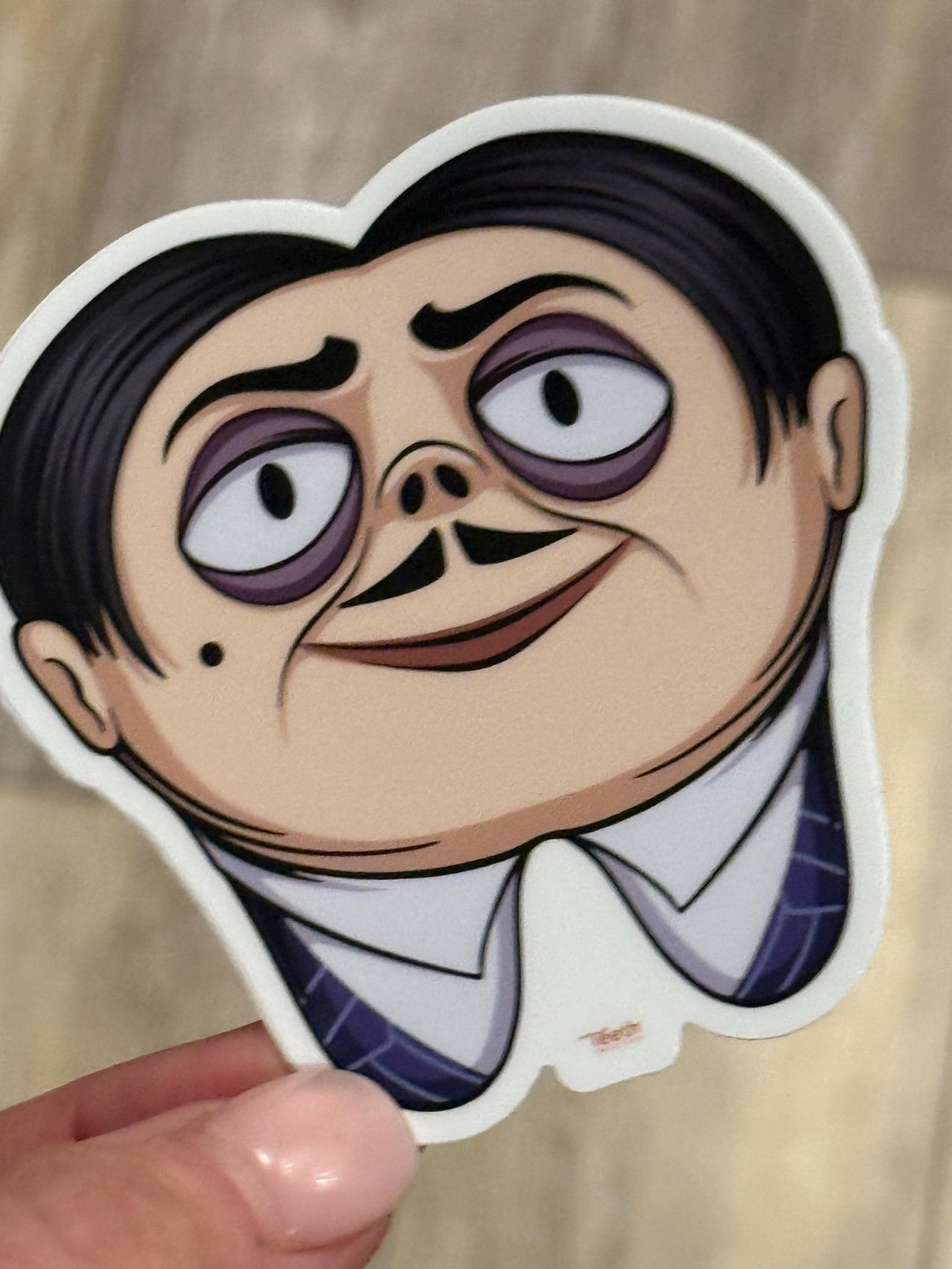 Dental Halloween Sticker, Morticia Addams Family, Gomez Addams Sticker, Dental Nightmare, Dental Hygienist Sticker, Scary Tooth
