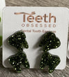 Green Tooth Earrings | Dental Earrings | Molar Earrings | Dental Assistant Gift | Hygienist Gift | Dentist Jewelry