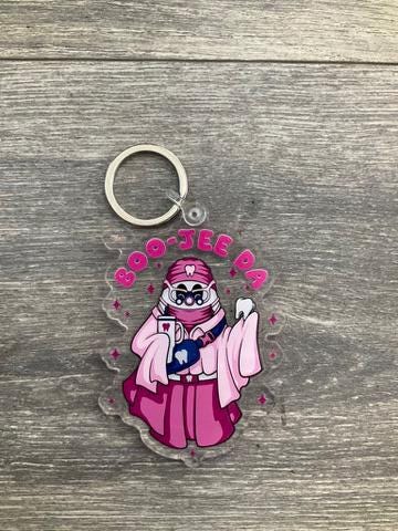 Boojee Dental Assistant & Hygienist Keychain | Dental Assistant Gift | Hygienist Gift | Dental Bestie Keychain | Cute Dental Gift