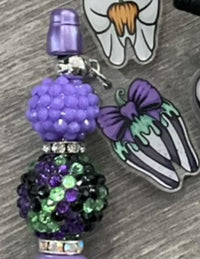 Halloween Dental Bubble Pens | Ghost Pumpkin King Tooth Cupcake Pen | Dental Assistant Hygienist Gift | Spooky Dental Pens