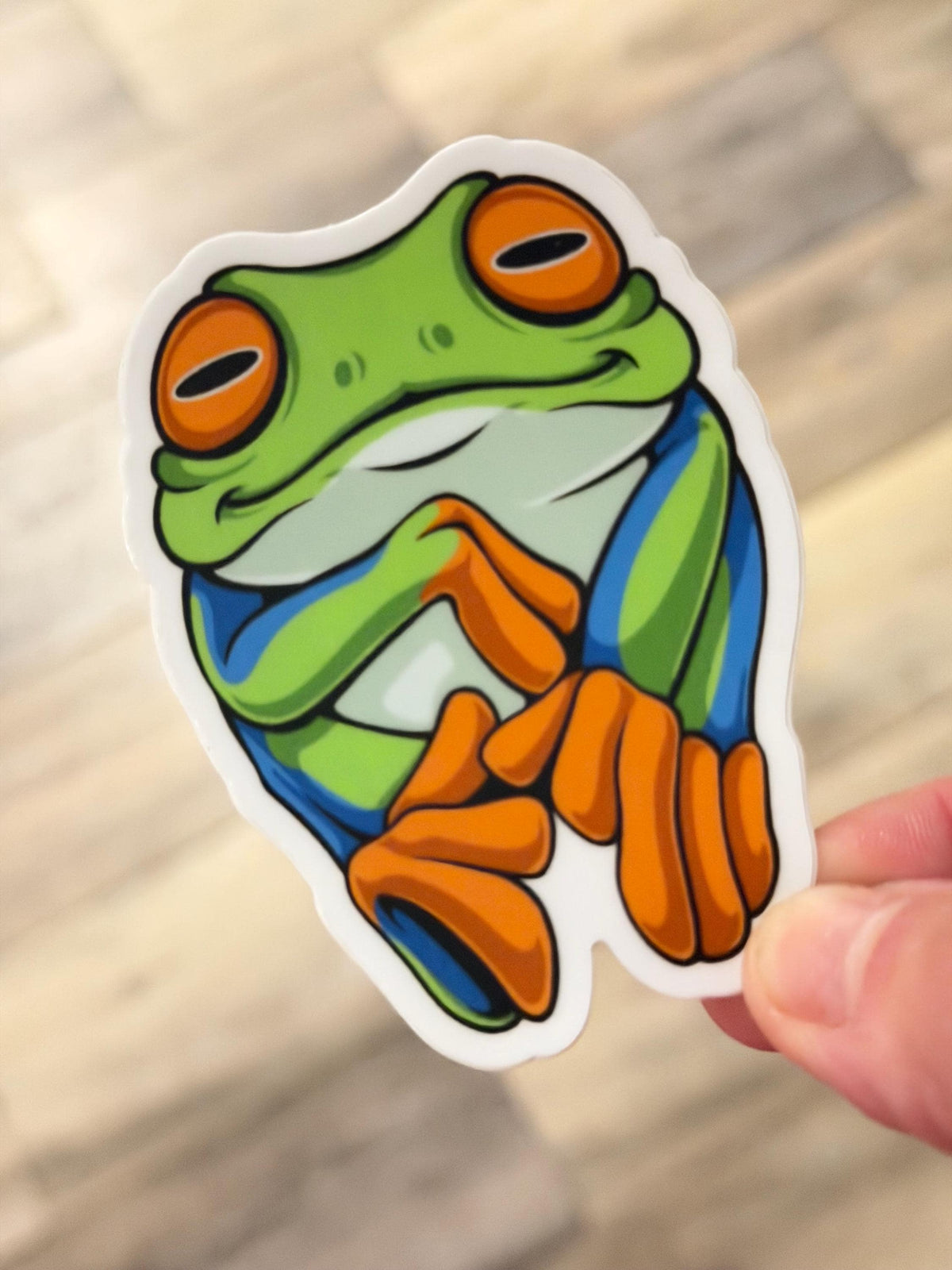 Dental Assistant Sticker | Dental Frogs Teeth Decal for Laptops, dental gift, tooth sticker