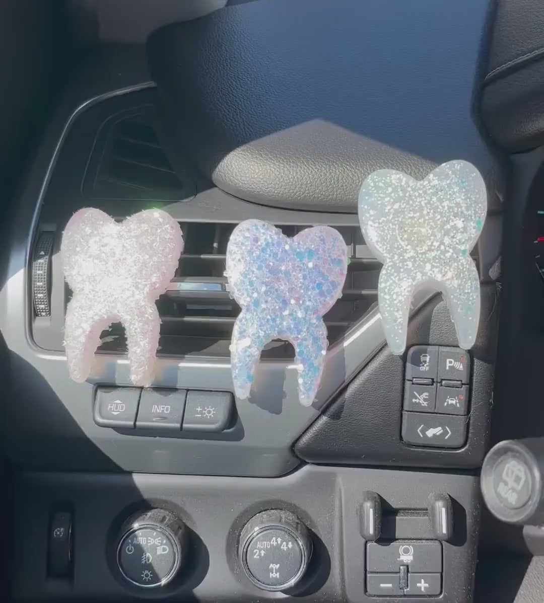 Daisy Tooth Freshie Dentist Car Air Freshener | Car Scent | Dental Hygienist Gift | Dental Assistant | Car Candle | Tooth Dental Freshie