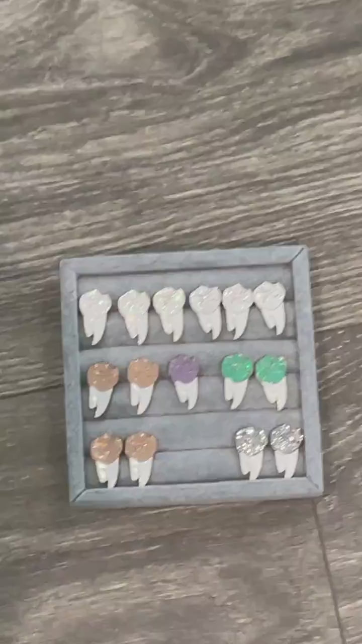 Molar Enamel Pin