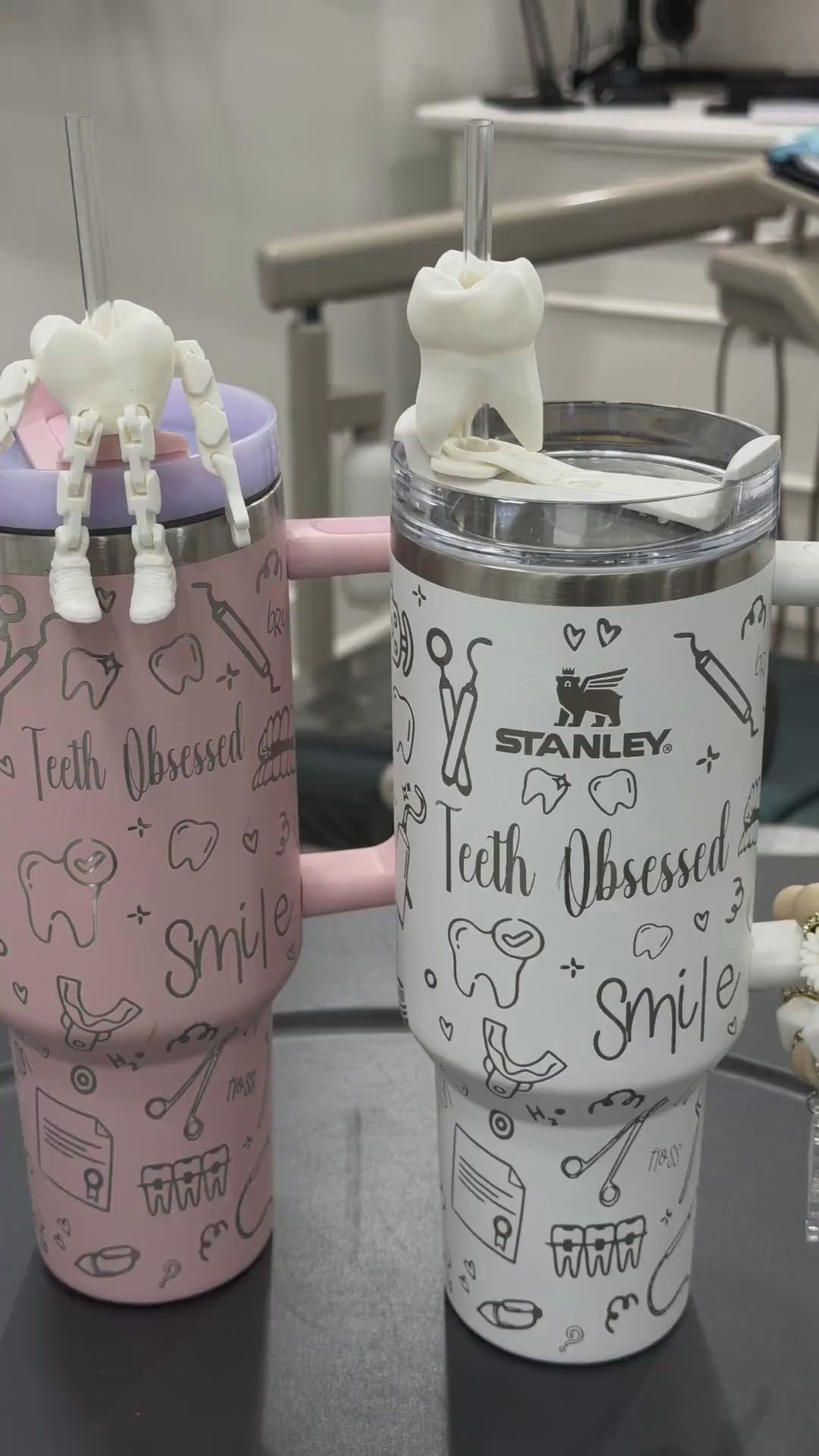 Molar Tooth Straw Topper