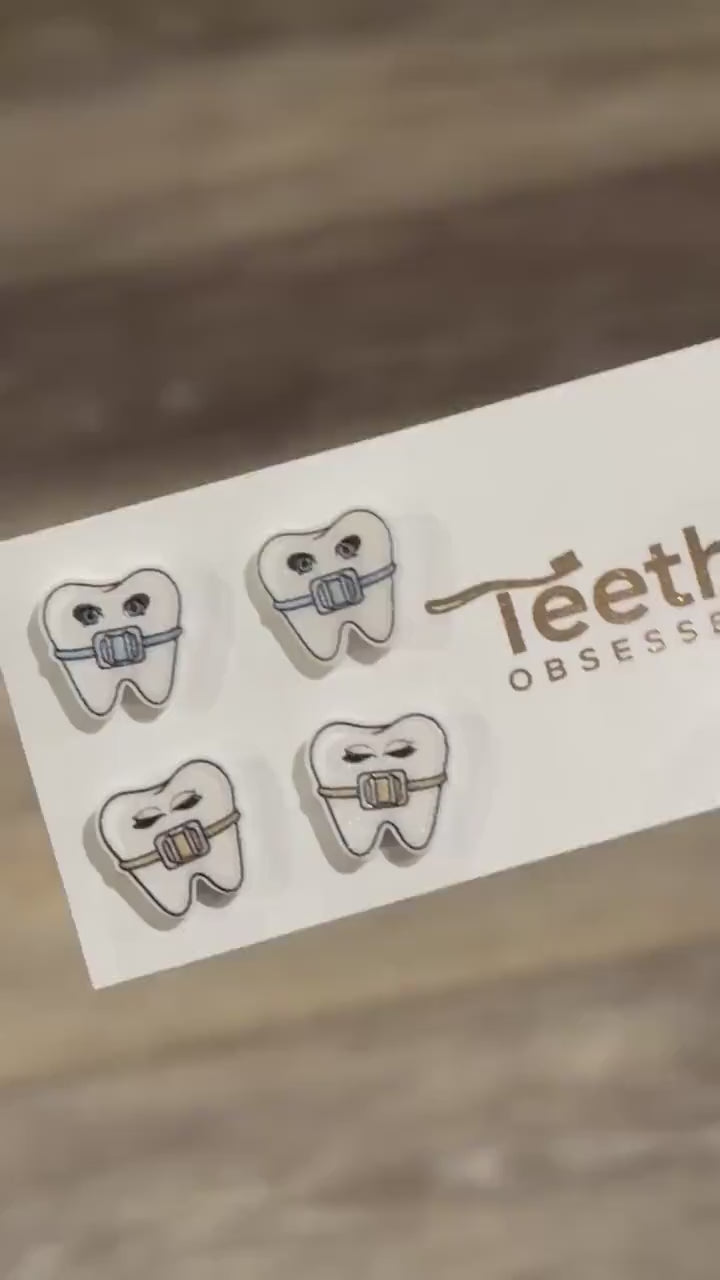 Braces Dental Earrings