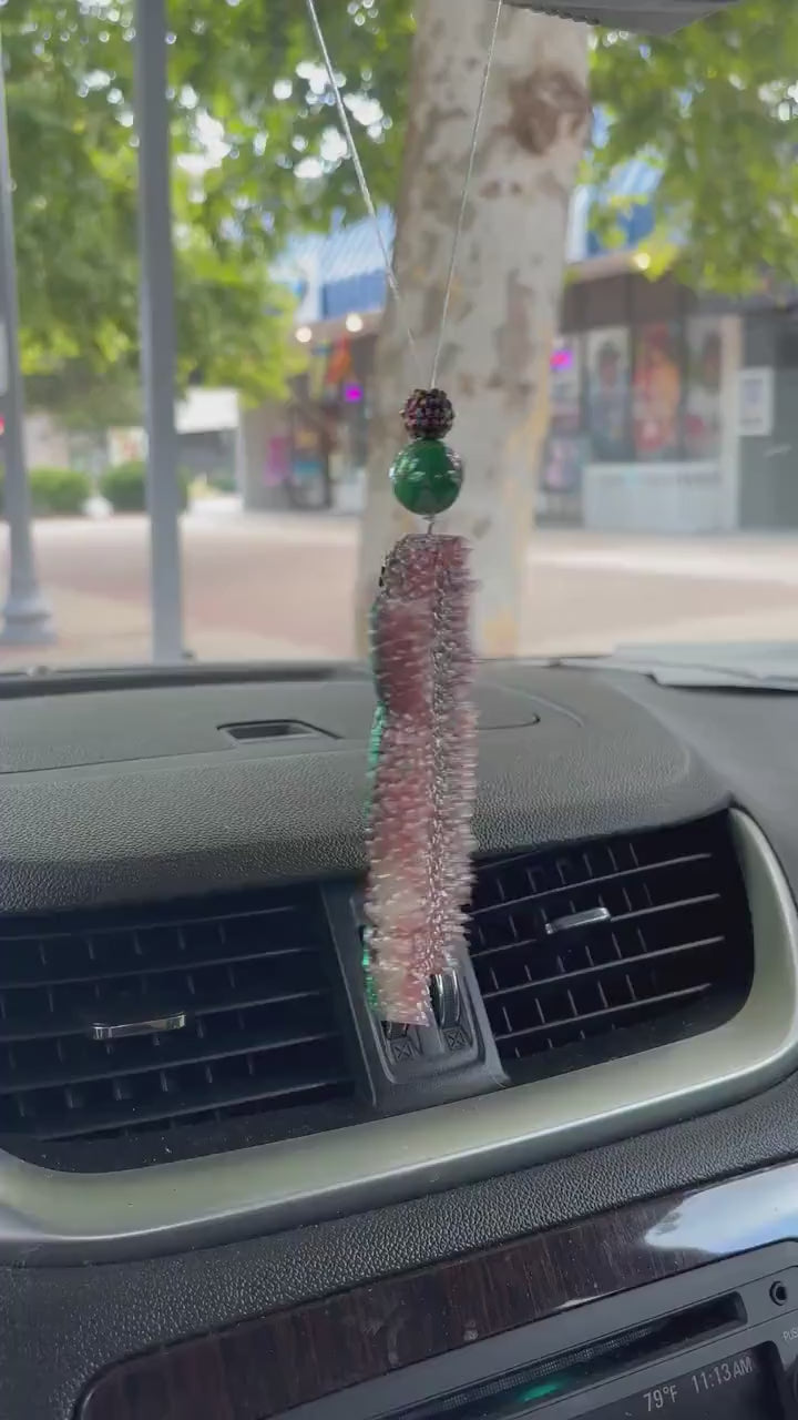 Messy Bun Tooth Car Freshener | Dental Assistant Vent Clip Accessory
