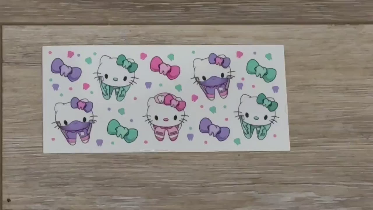 Kitty Tooth Sticker