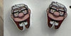Teeth Obsessed Uptooth Dental Character Earrings featuring playful tooth-shaped designs for fun, quirky jewelry.