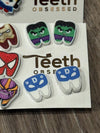 Hero Tooth Earrings, Dental Assistant Gift, Handmade Hypoallergenic Jewelry