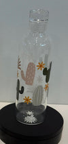 Cactus Bottle and Glass, Dental Assistant Gift | Hygienist Tumbler | Dentist Mug | Tooth Glass Can | Dental Team Gifts | Teeth Cup