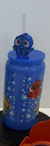 Teeth Obsessed nautical orthodontic dental gifts including white tumbler, cups, and toppers with nautical design elements.