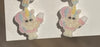 Teeth Obsessed ballet tooth and unicorn fairy earrings featuring dental-themed charms, perfect for quirky jewelry lovers.