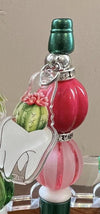 Teeth Obsessed succulent tooth pens and holders, dental pens with realistic succulent plant design, ideal for dental office decor.