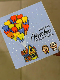 Dental Stickers | Dentist Office Decor | Dental Assistant Gift | Hygienist Sticker | Tooth Stickers | Dental Team Swag