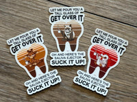 Dental stickers