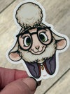 Teeth Obsessed Dentaltopia dental stickers featuring cute rabbit designs on a white background.