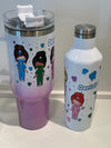 Dental Babe Tooth Tumblers & Glasses w/ Straw Topper – Cute Dental Assistant, Hygienist Dentist Drinkware Gift | Teeth Obsessed