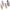 Teeth Obsessed Dental Babe purple and rose fold Starbucks gold cup with topper, colorful drinkware for dental enthusiasts.