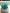 Turquoise Tooth Wax Melts by Teeth Obsessed, freshie vent melts with a bikini bottom tooth design, showcasing vibrant turquoise color.