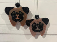 Peach Pug Tooth Dental Freshener Freshies for vents and tart, by Teeth Obsessed, designed to freshen dog breath and promote dental health.