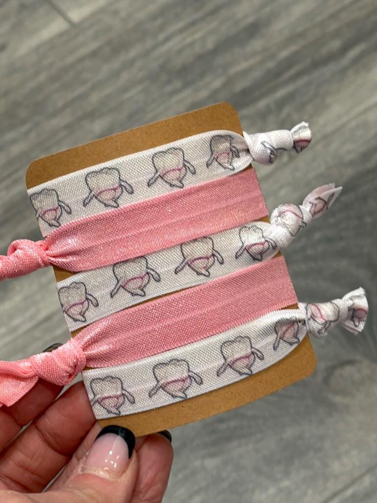 Mrs Flossy Dental Hair Ties by Teeth Obsessed, colorful hair ties and clips featuring dental-themed designs, perfect for playful hairstyles.