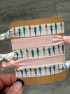 Pink Dental Besties Hair Ties and Clips by Teeth Obsessed, colorful dental-themed hair accessories for kids.