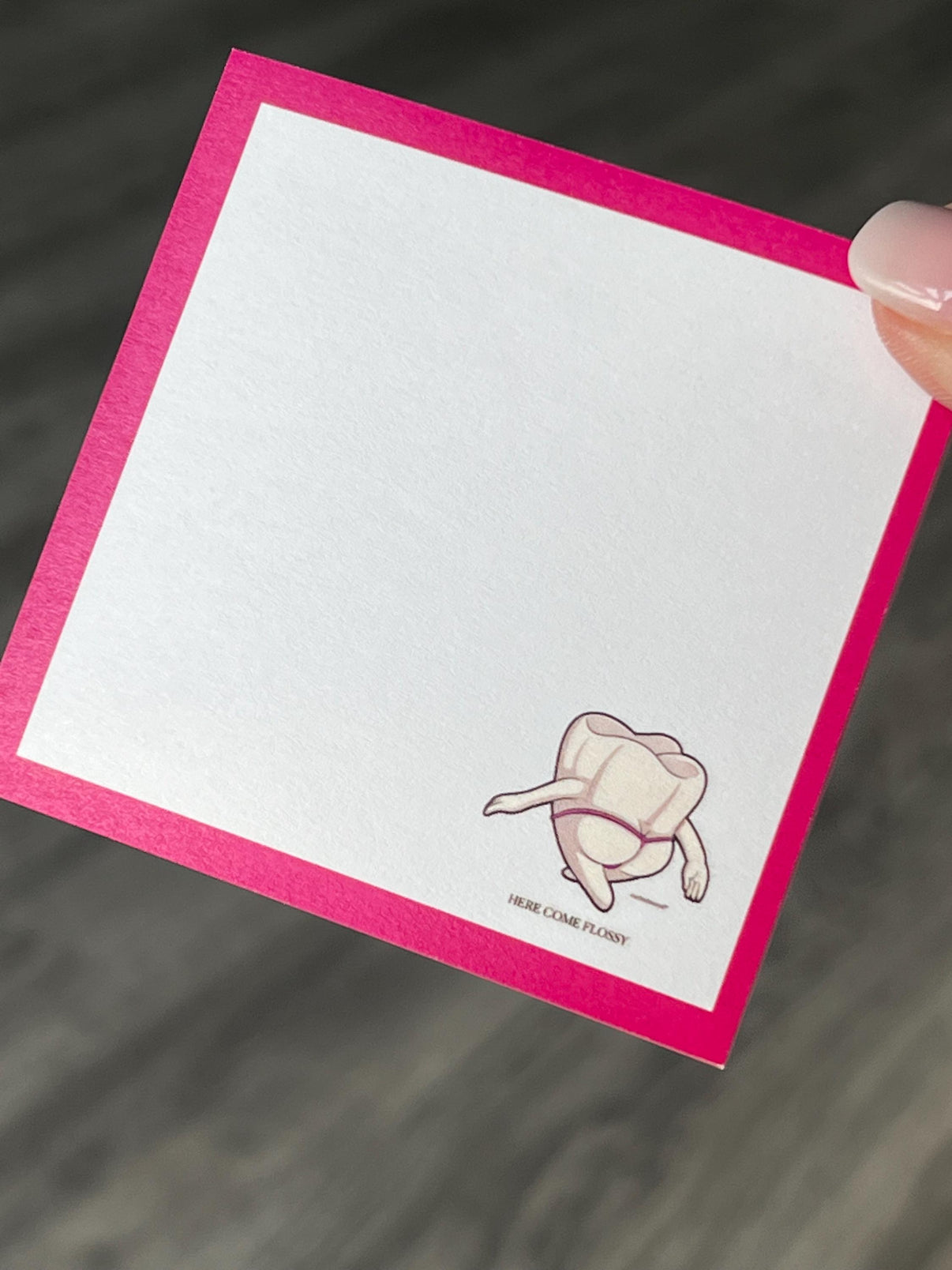 Here Comes Mrs Flossy Notepads