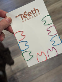 Dental Paper Clips, Tooth Clips, Teeth and Floss Paper Clips, Dental Gifts, Dental Office Gifts, Dental Hygiene Gift