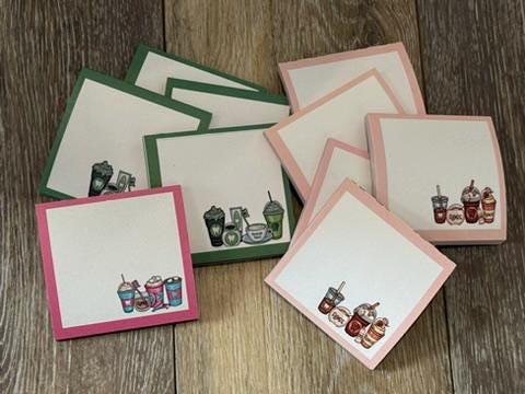 Coffee Tooth Notepad | Funny Dental Sticky Notes | Dentist & Dental Assistant Stationery