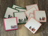 Coffee Tooth Notepad | Funny Dental Sticky Notes | Dentist & Dental Assistant Stationery