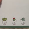 Dental Succulent and Smiling Vase Notepads