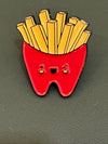 Dental Pins, Mrs Flossy Pin, Dental Pin, Tooth Pin, Molar Pin, Dental Hygiene Gift, Dental Assistant Gift, Dental Earrings, Tooth Earrings