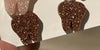Rose gold dental earrings by Teeth Obsessed, featuring Valentine-themed tooth designs in a stylish rose gold finish.